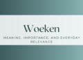 Woeken