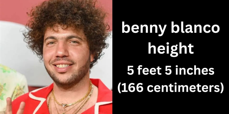 benny blanco height