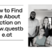 How to Find the About Section on www.questbe.at