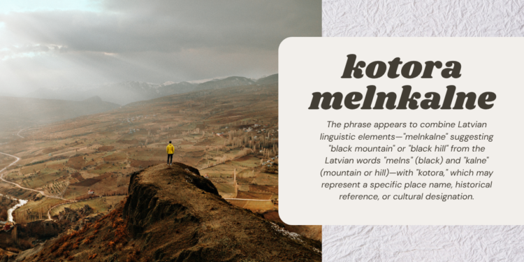 Kotora Melnkalne